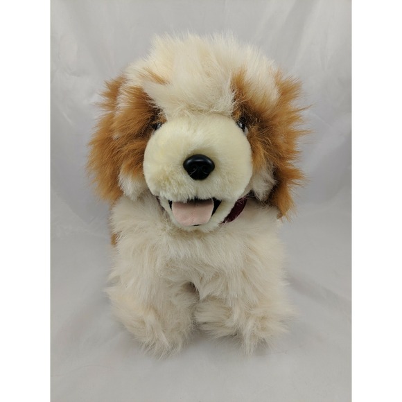 Main Joy Ltd Other - Fluffy Dog Plush 10 Inch Pedigree Pets Tan Brown Main Joy Ltd Stuffed Animal toy